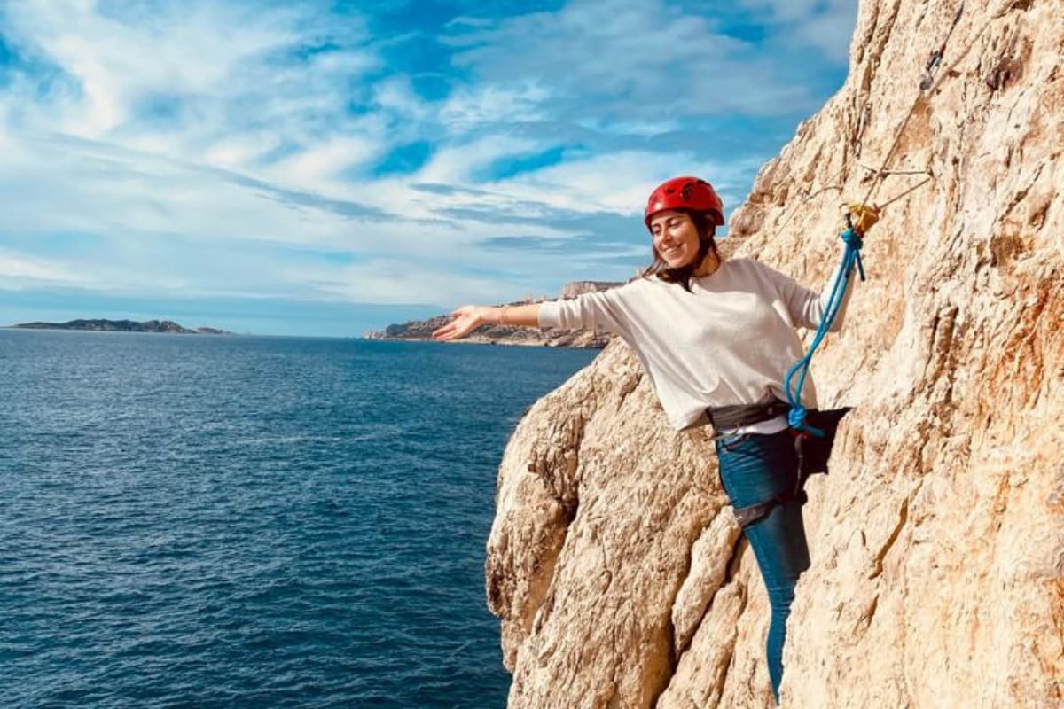 Via Ferrata dans la Calanque de Sormiou