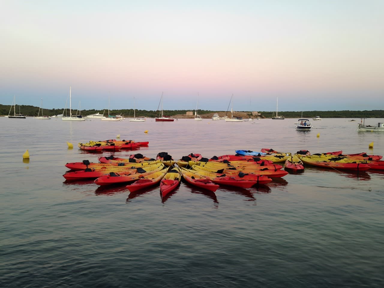 Kayaking in Menorca