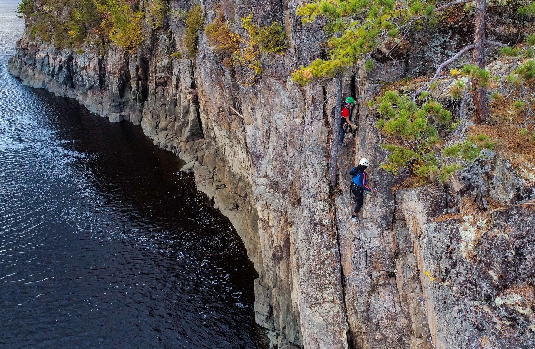 Vía ferrata de Cap Jaseux al fiordo de Saguenay, Saint-Fulgence