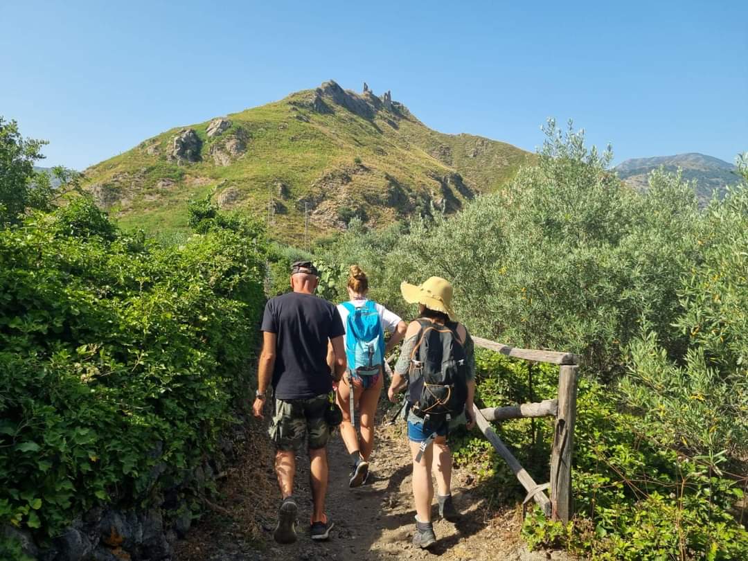 Guided hike in the Alcantara Gorges