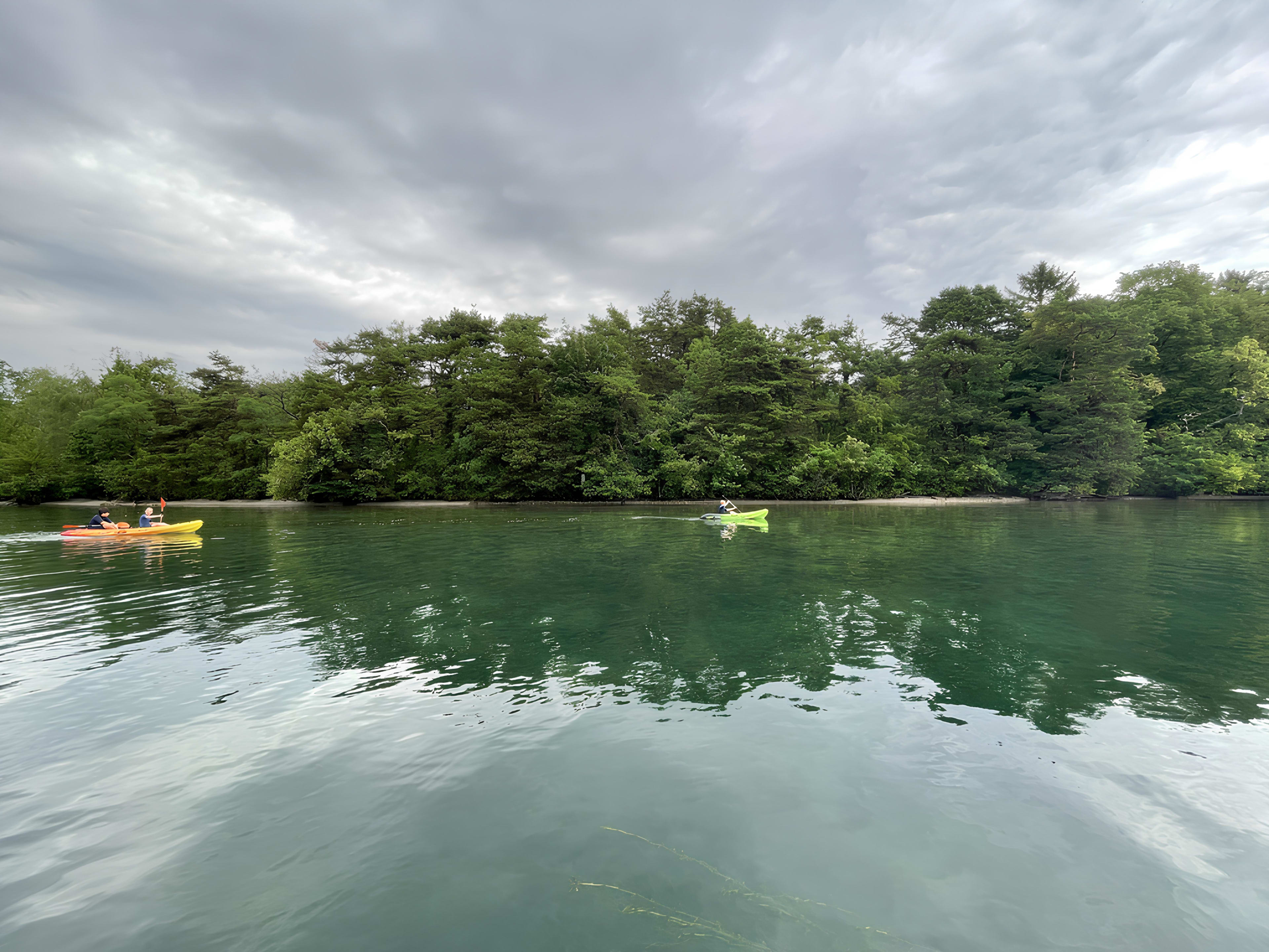 Kayak trip from Allaman to Morges on Lake Geneva, Lausanne