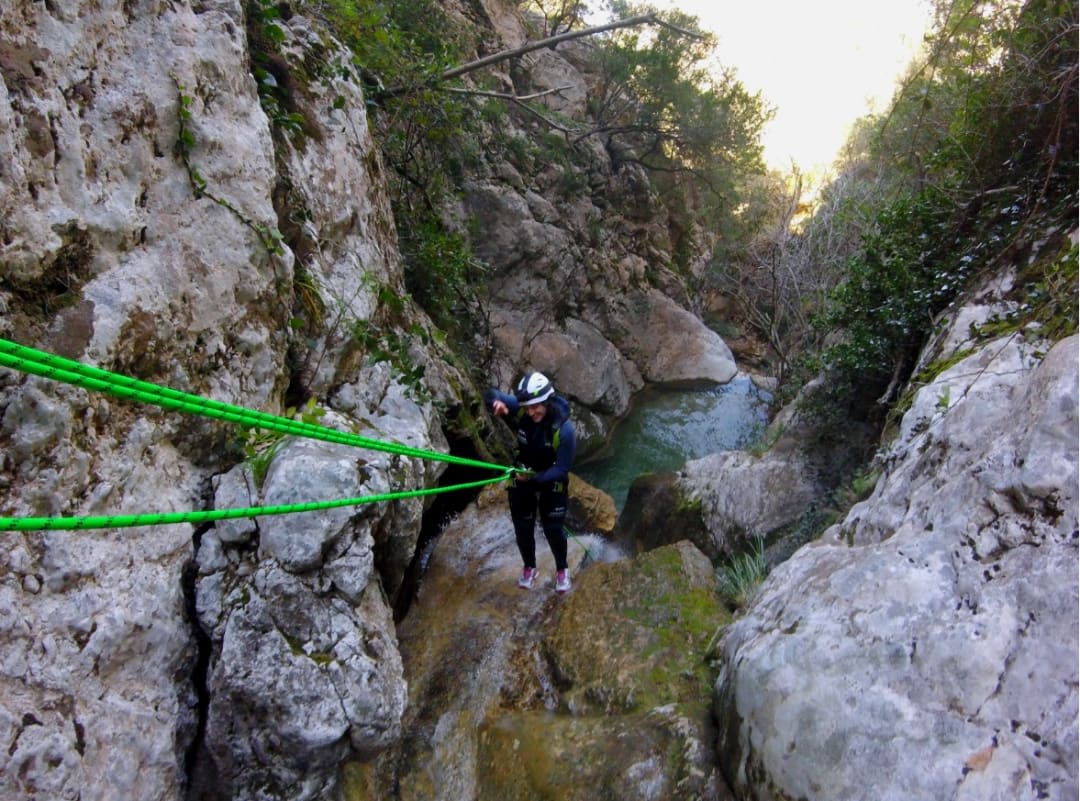 The L'Ofre canyon, near Palma de Mallorca