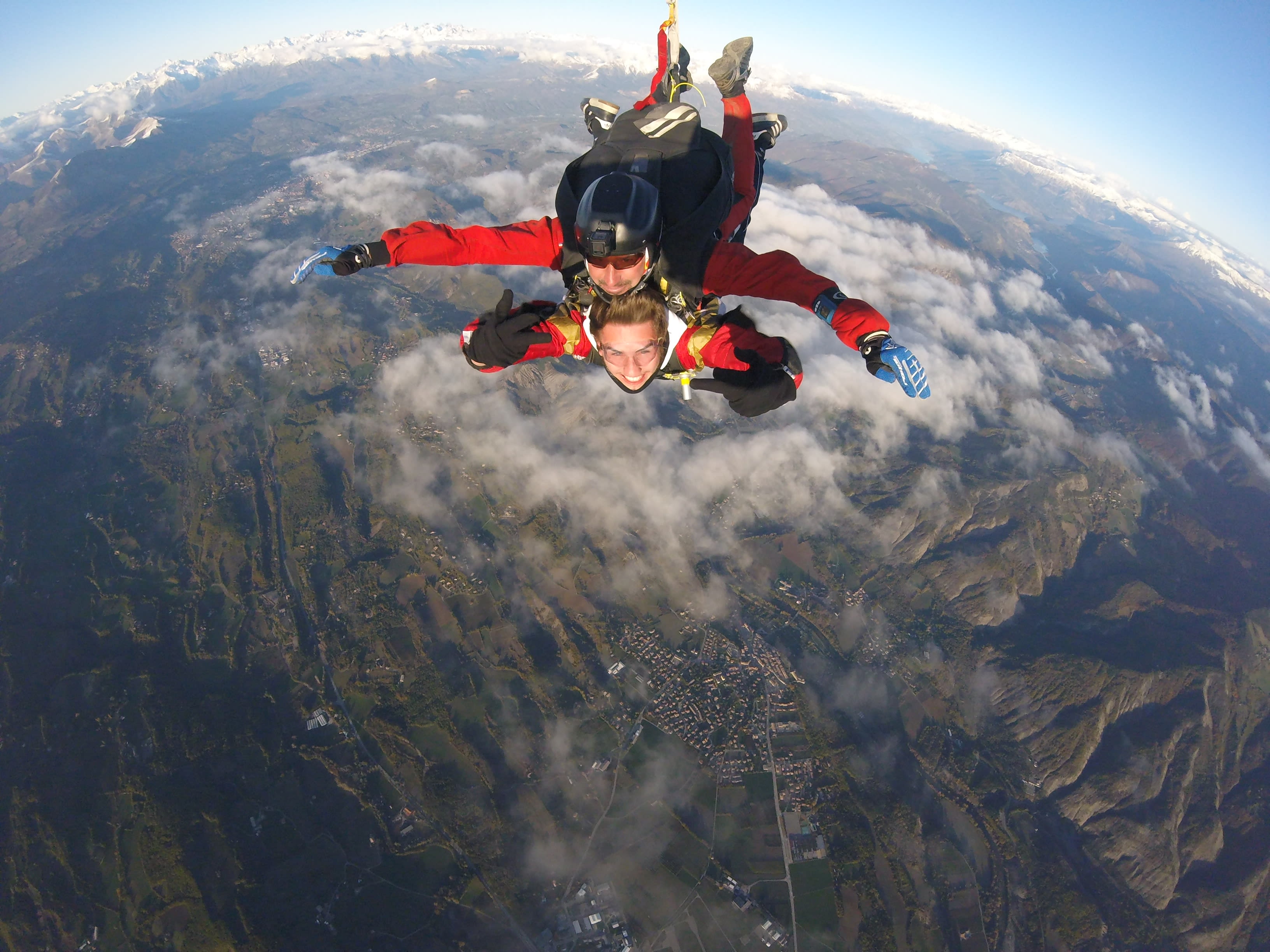 Saut en parachute tandem à Gap Tallard