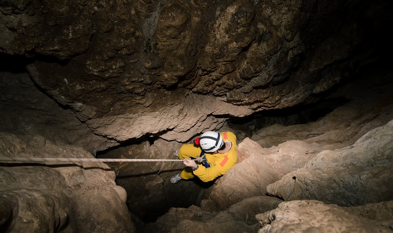 Caving in Arrabida