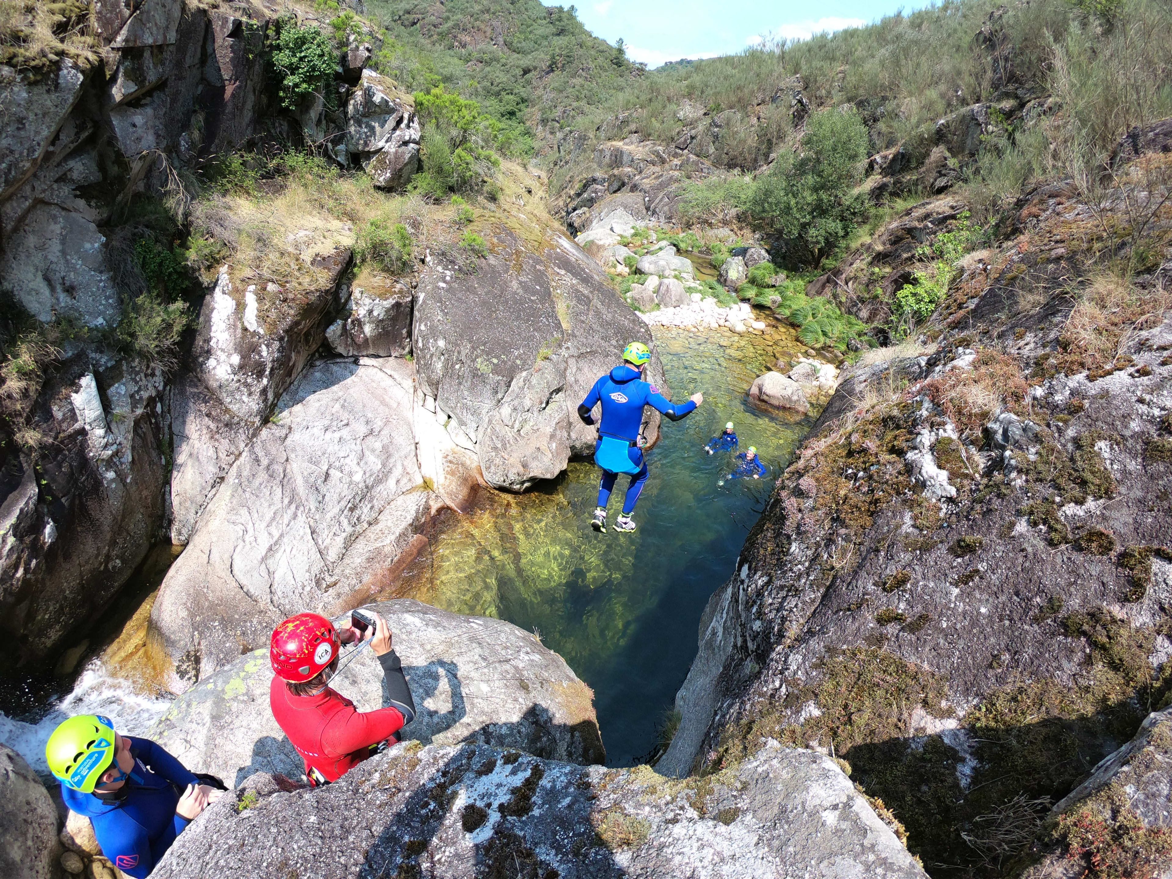 Canyoning au parc national de Peneda Gerês