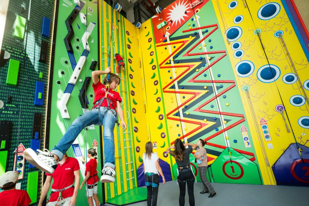 Klettern mit Kindern Lille