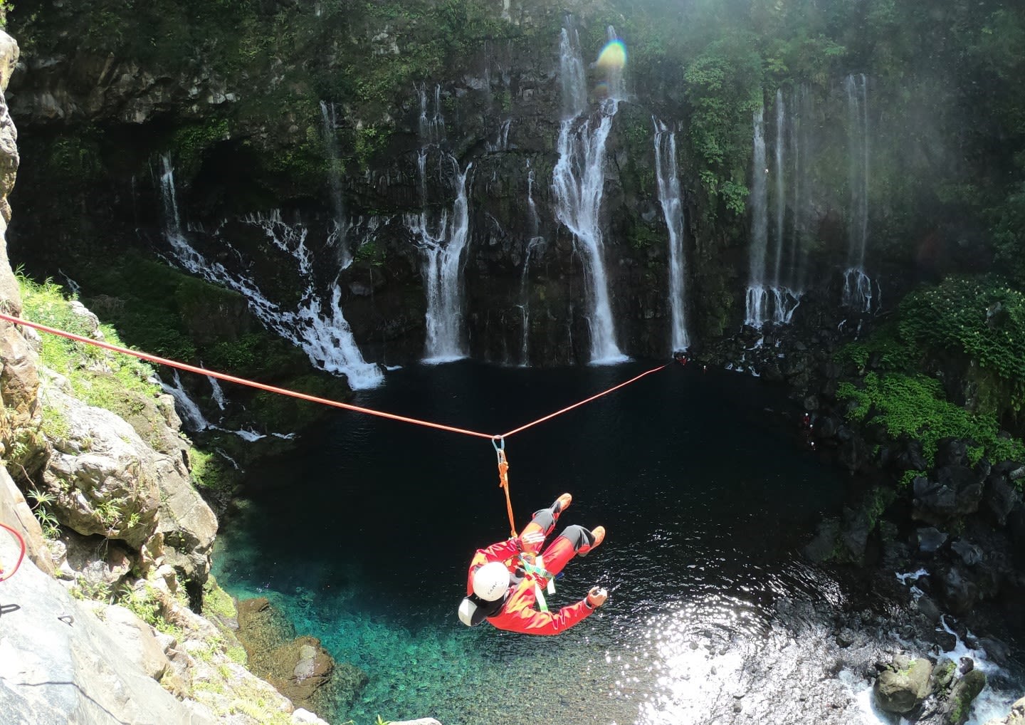 canyoning à La Réunion