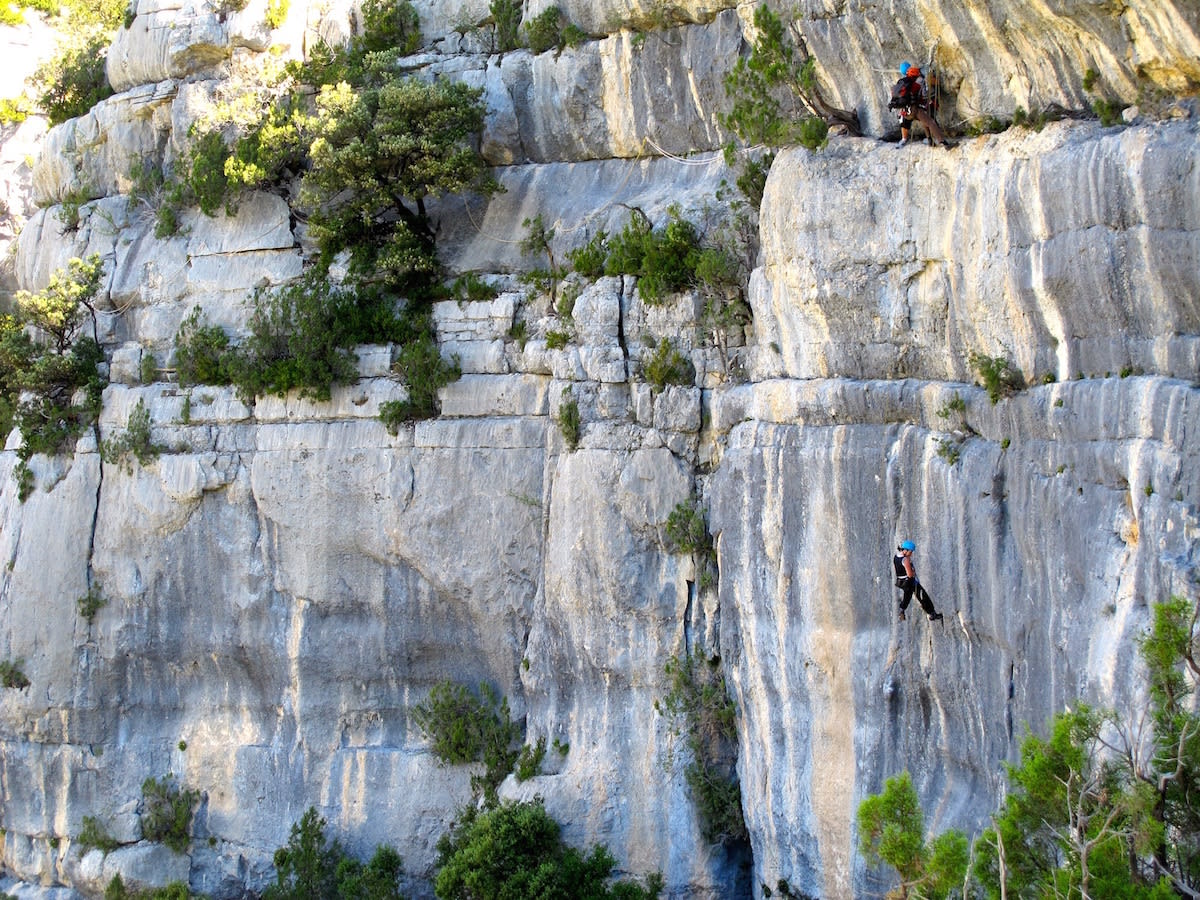 vía ferrata Trou du Renard