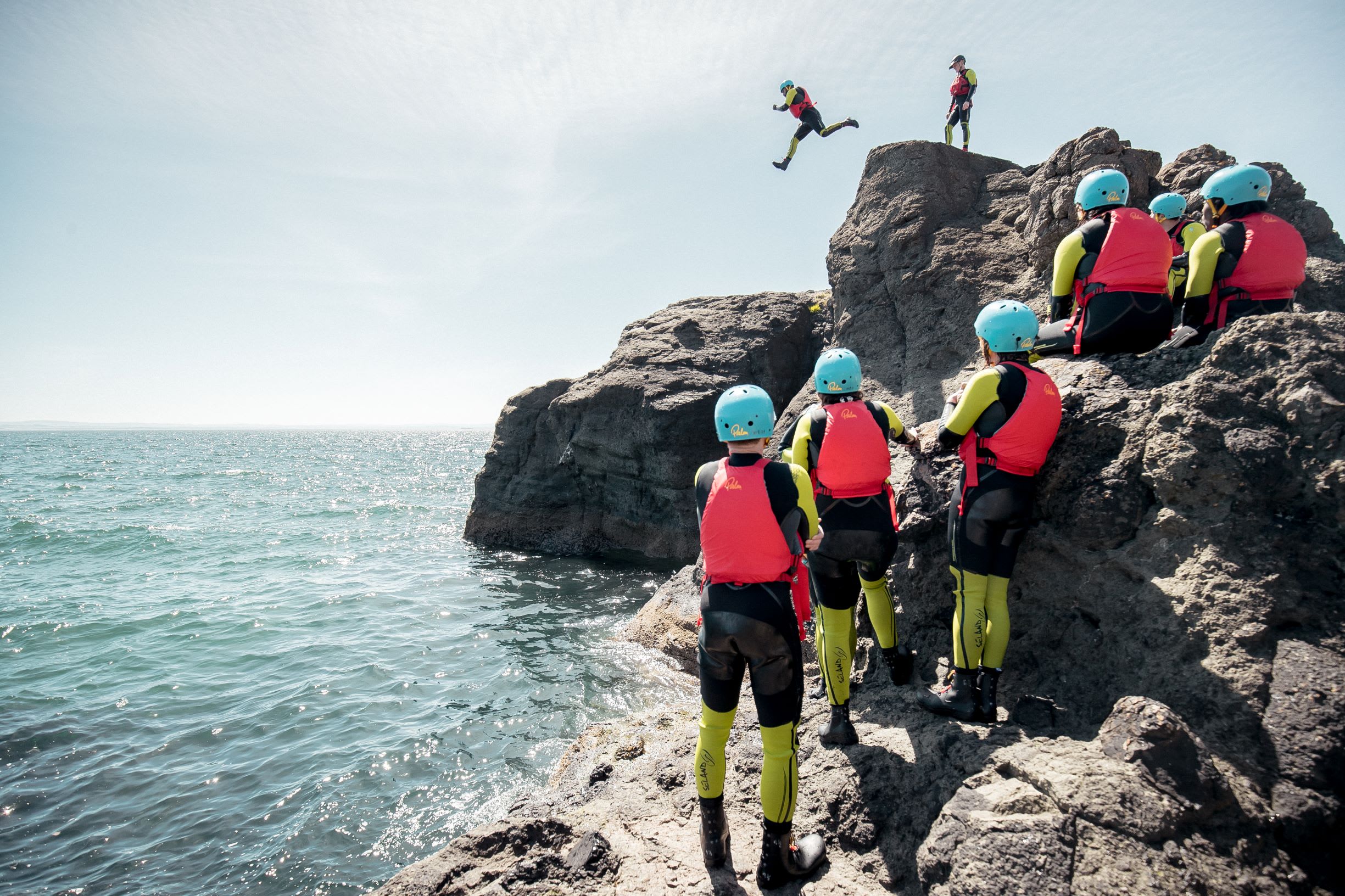 Coasteering Shell Bay Edinburgh