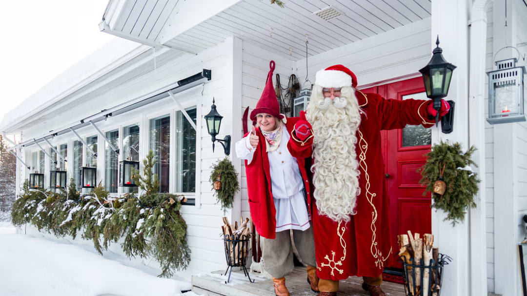 Visit to Santa's Secret Home in Rovaniemi