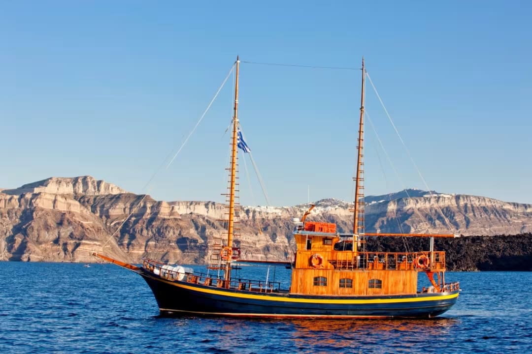 Bootstour auf Santorin