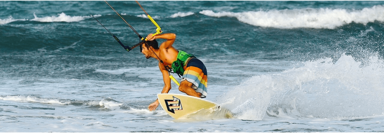 Kitesurfing