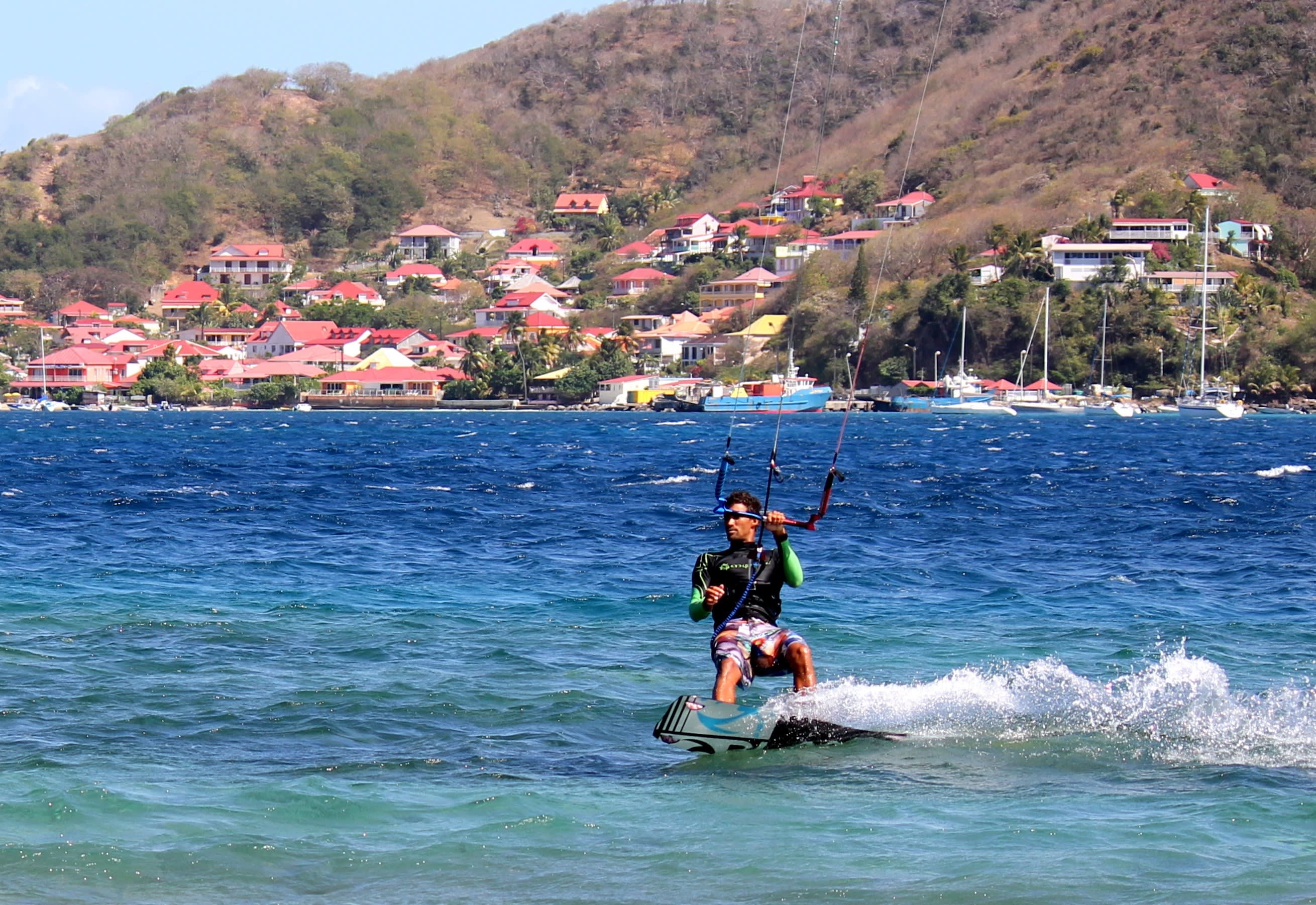 kitesurf en Les Saintes