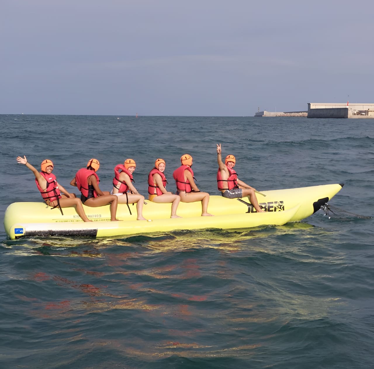 Banana boat in Valencia