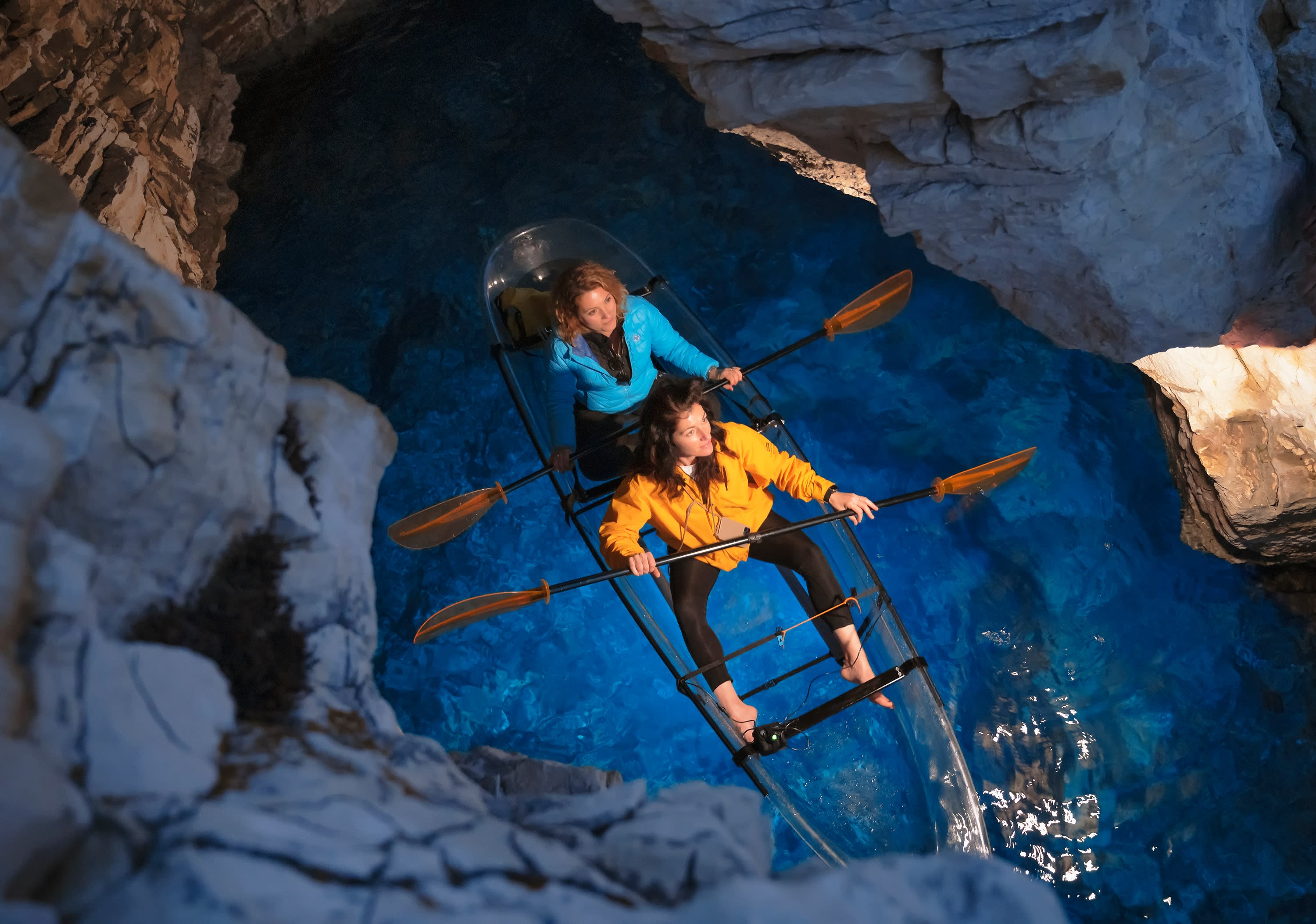 Excursion nocturne en kayak à Pula