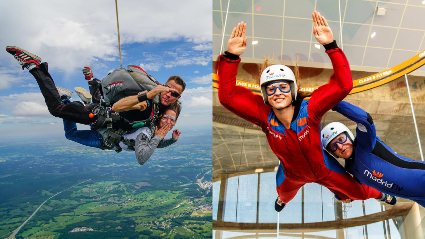 Indoor skydiving vs Outdoor skydiving