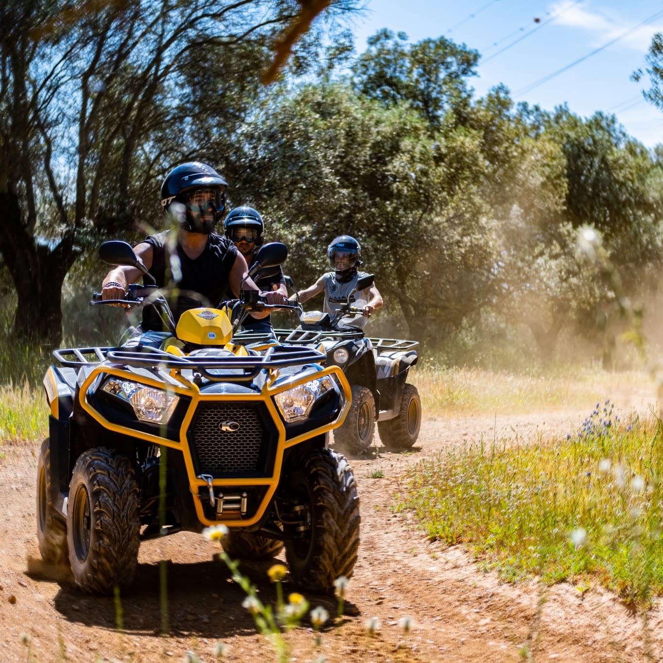 Quad an der Algarve