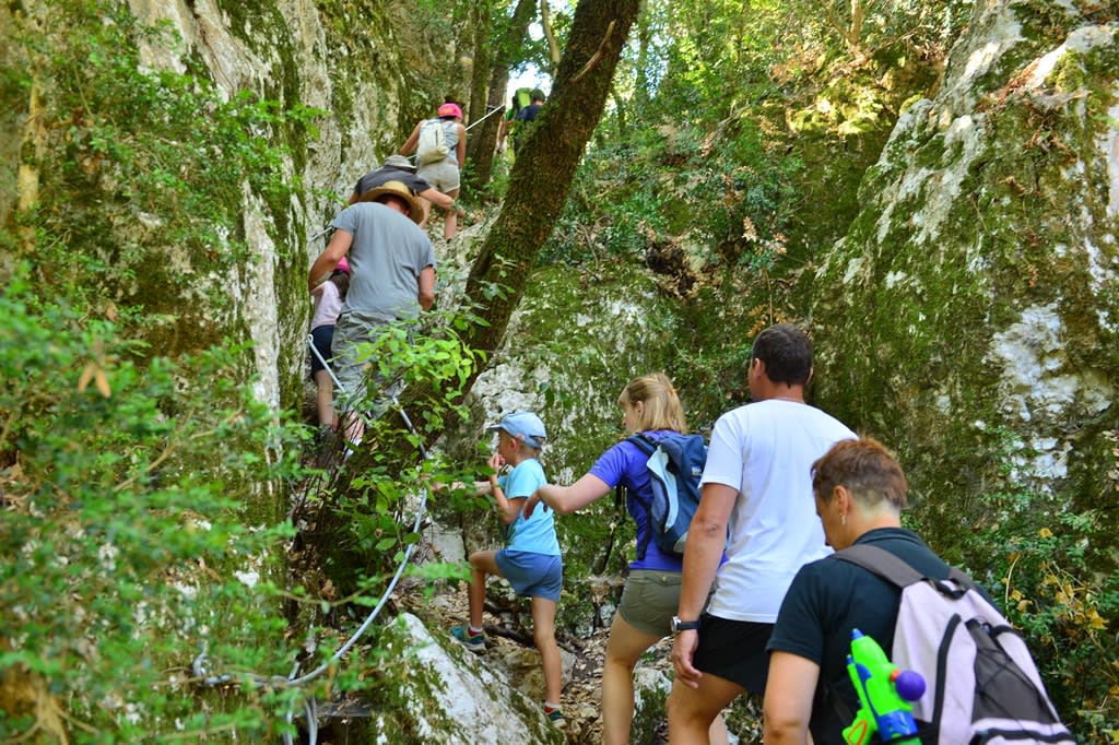 Wanderung in Vallon-Pont-d'Arc