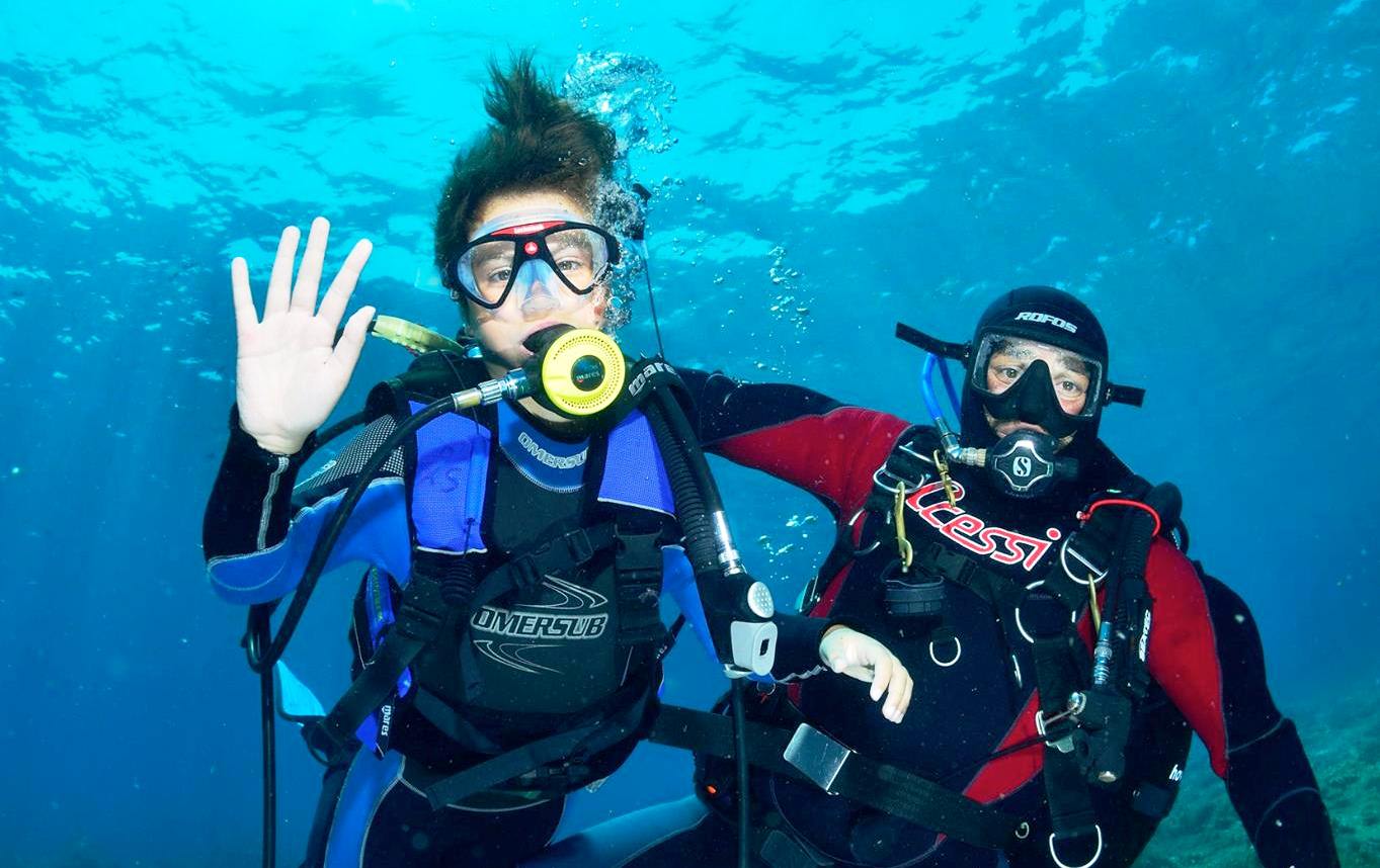 Scuba diving in Catane, Sicily