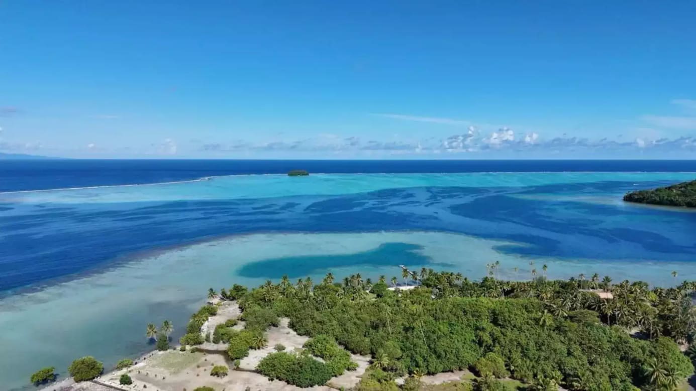 French Polynesia landscape