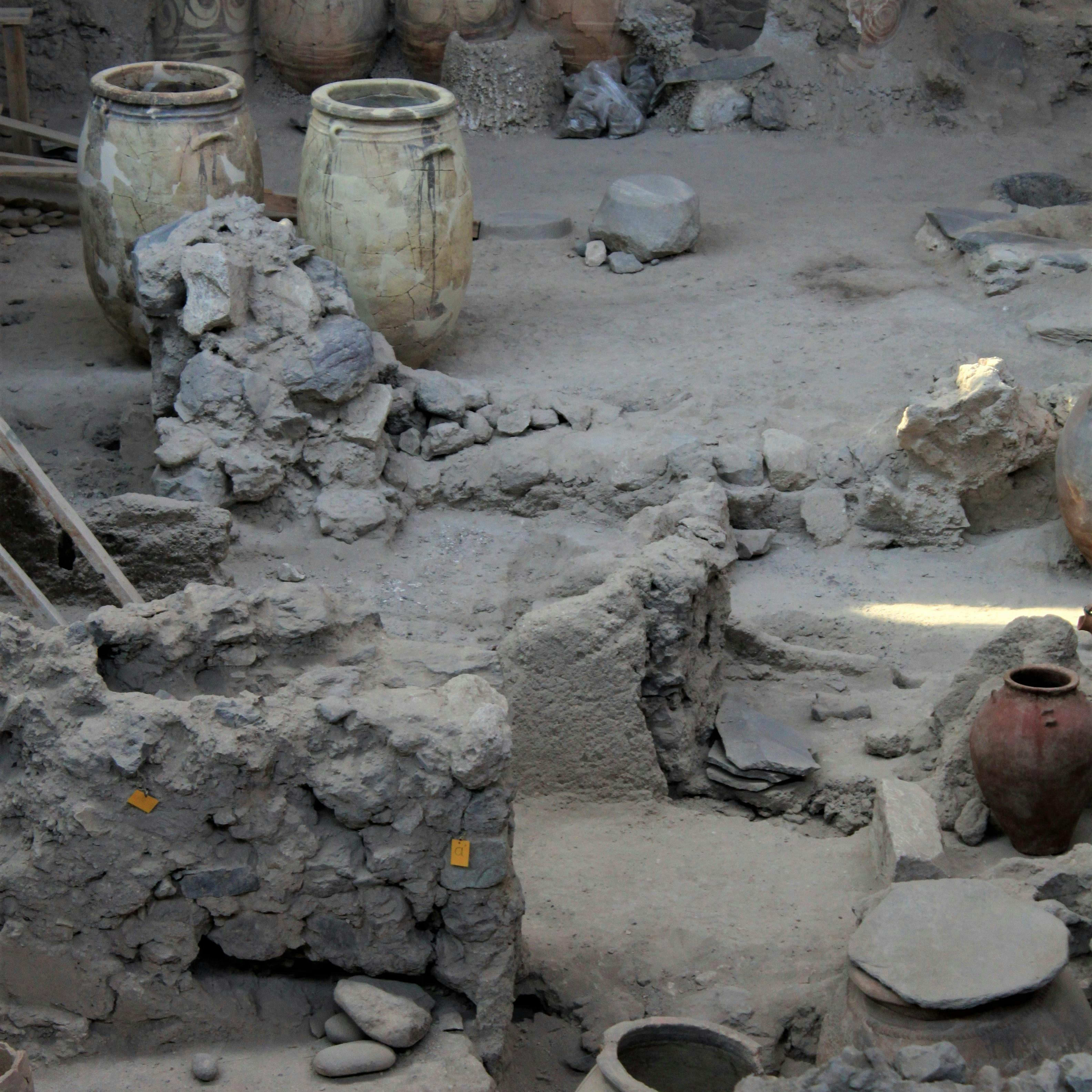 Akrotiri auf Santorin