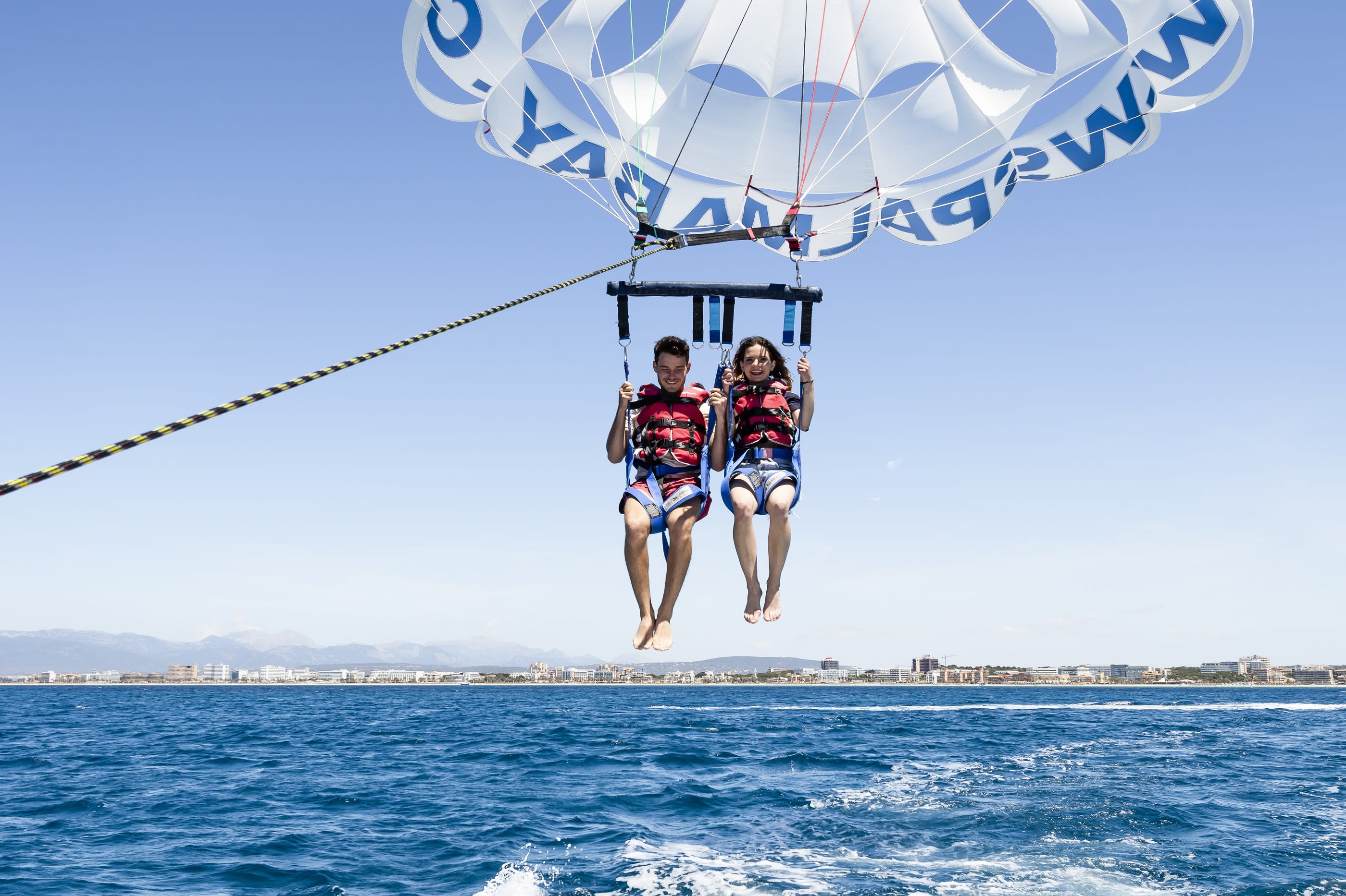 Parasailing in Arenal