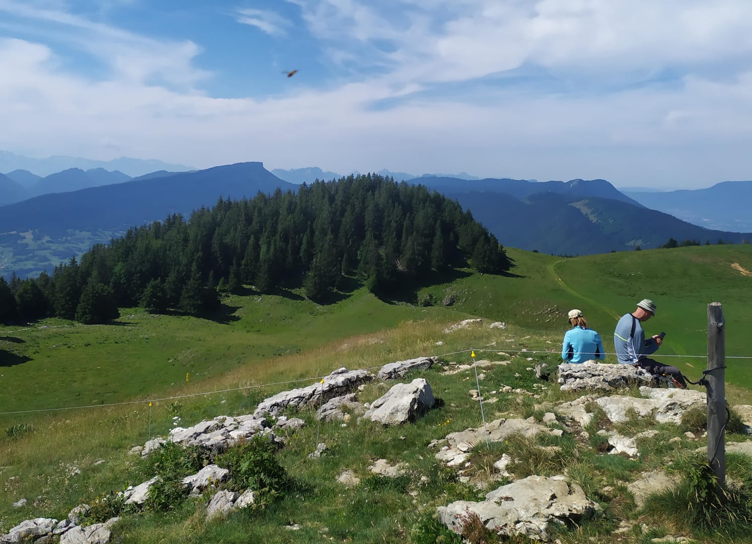 Hiking in Annecy, Semnioz