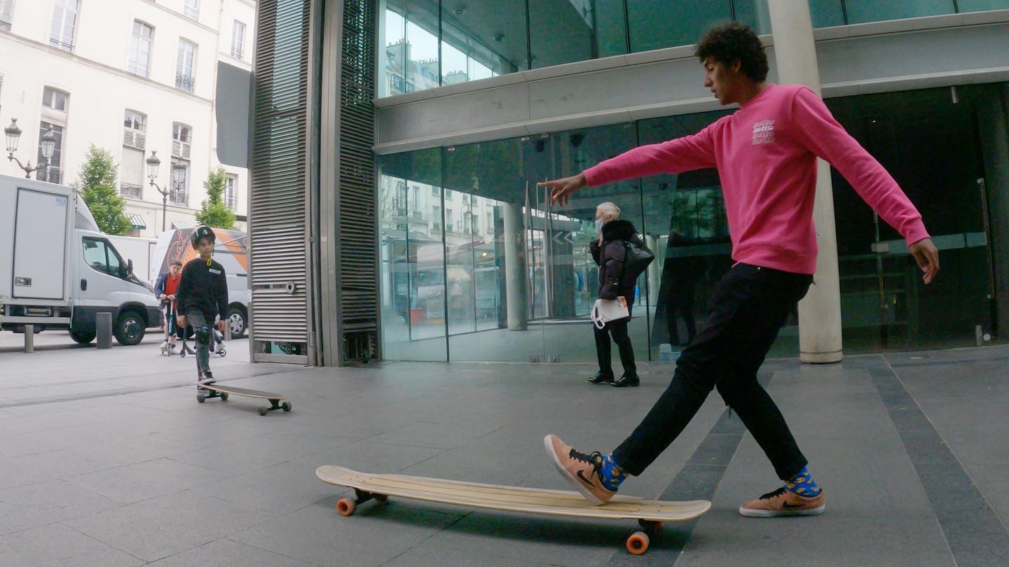 Longboard dancing à Paris