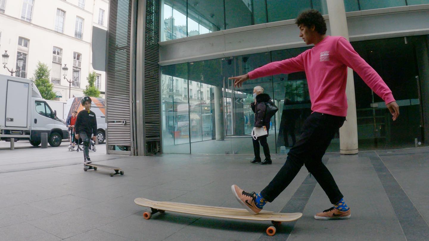 Longboard in Paris