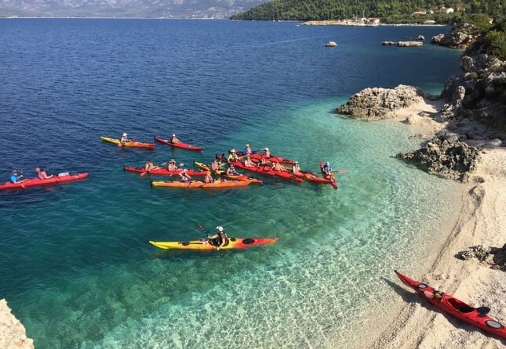 Sea Kayaking in Lefkada