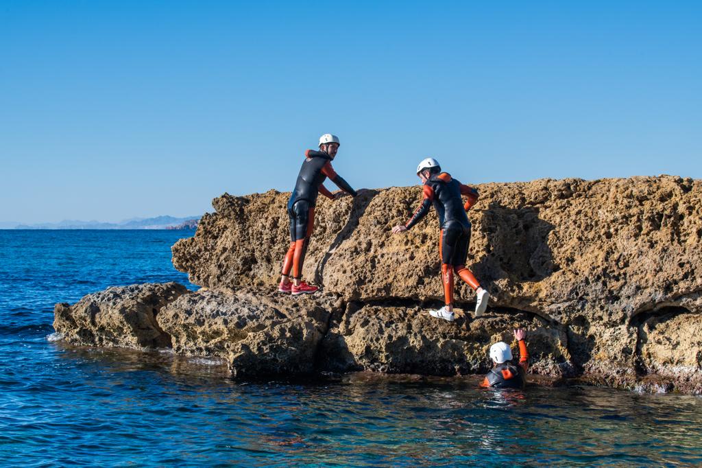 Coasteering Murcia Espagne