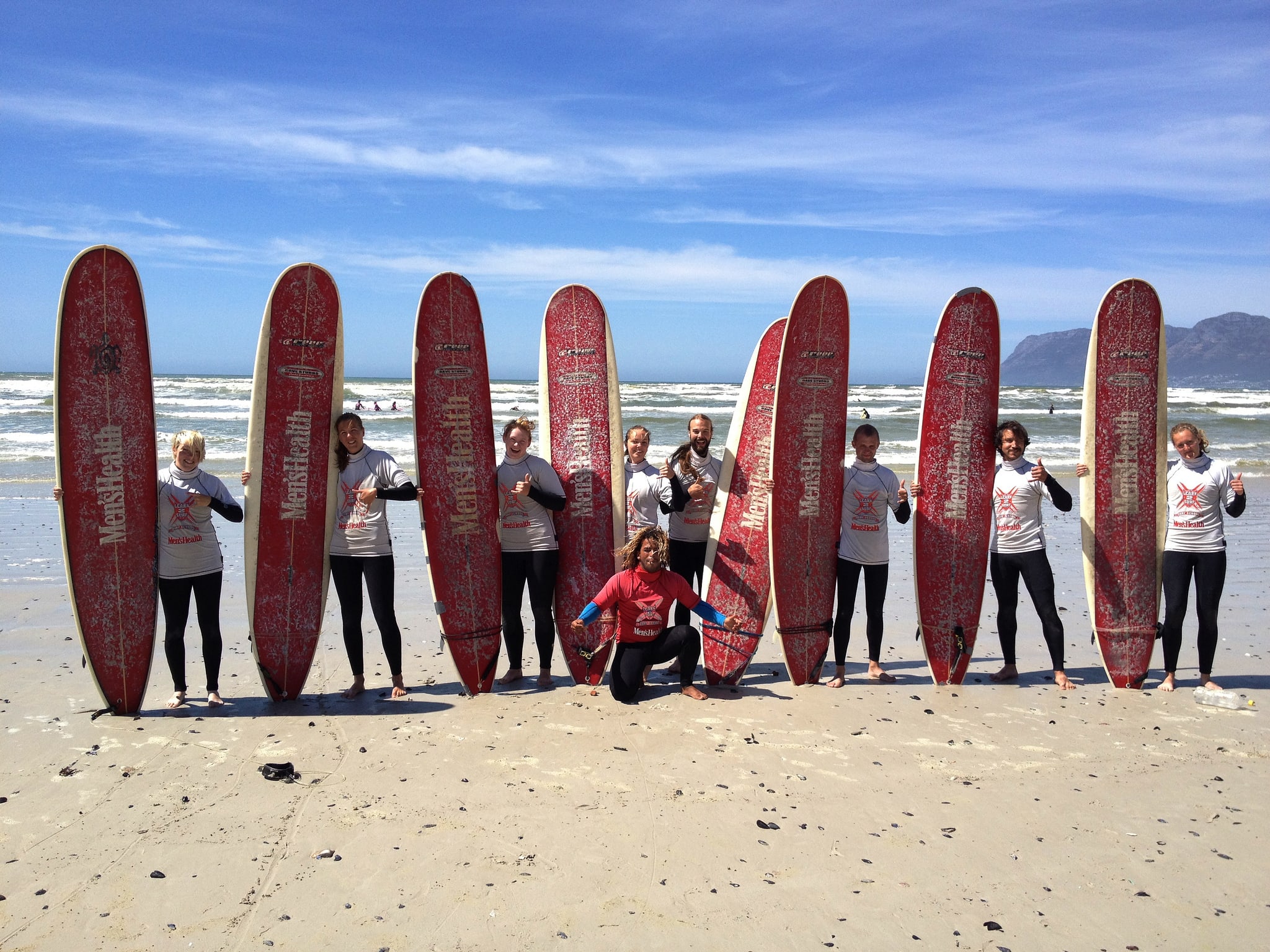 Surfunterricht in Muizenberg Beach