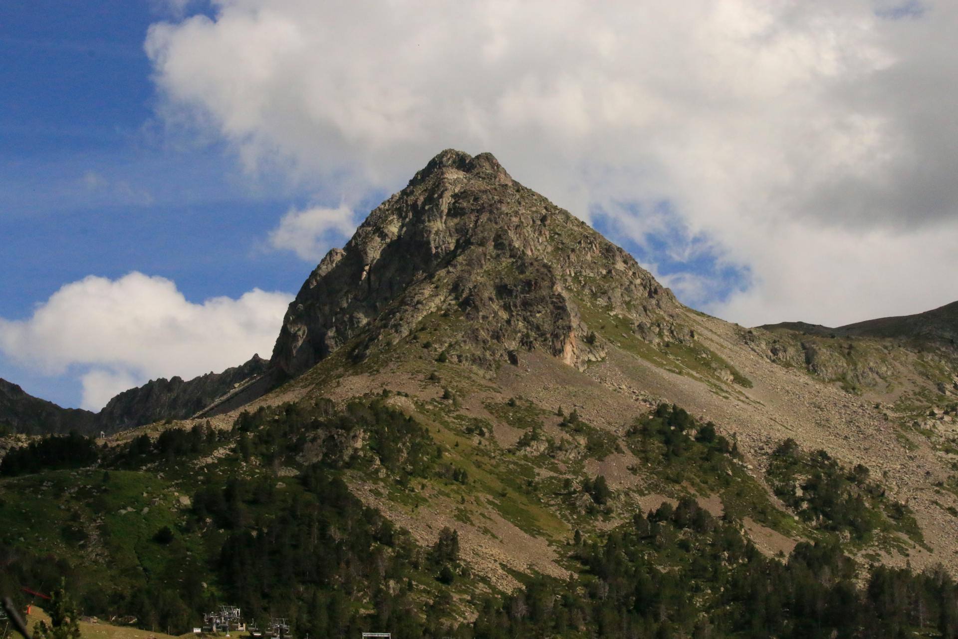 Berge im Ordino-Tal