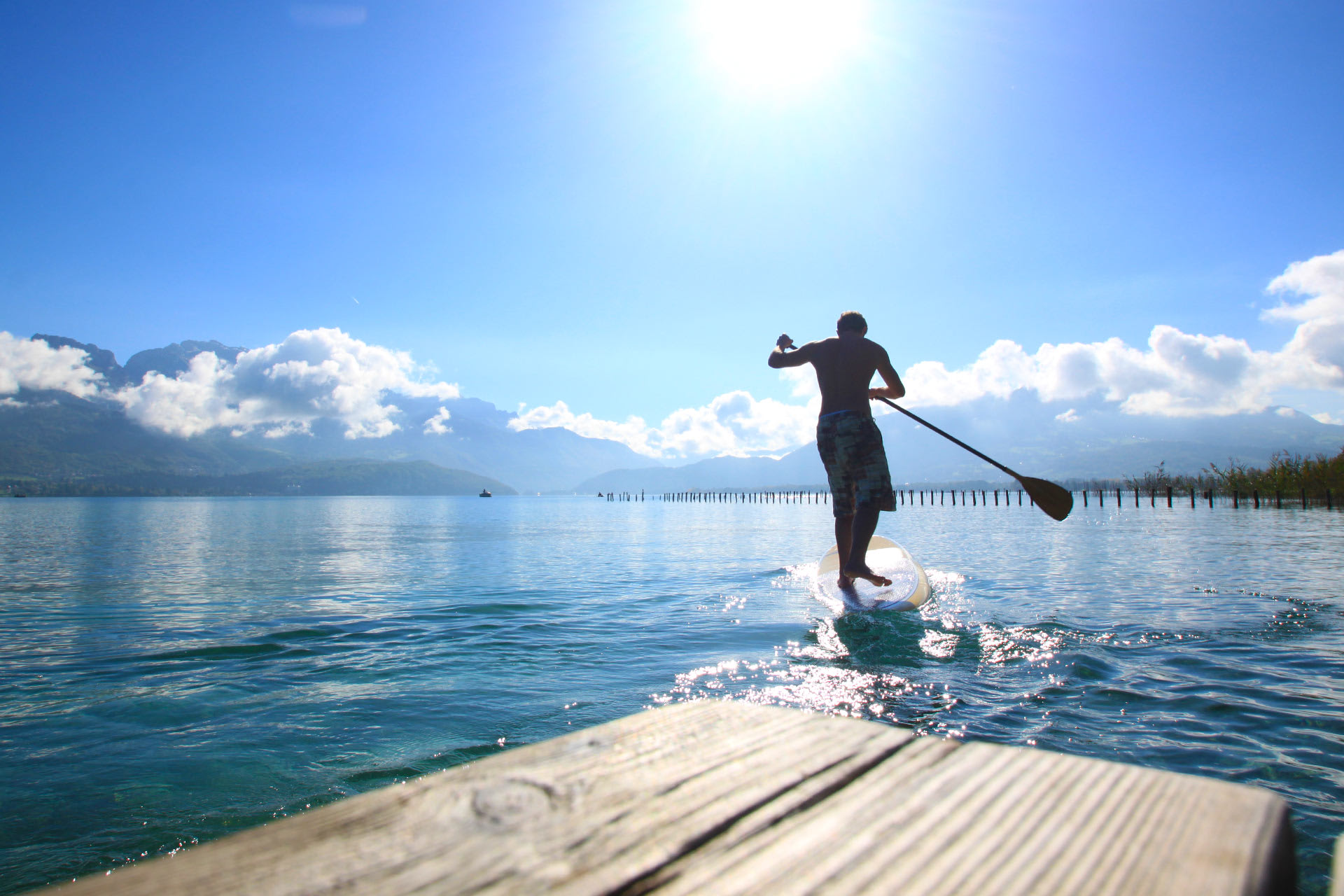 SUP à Annecy