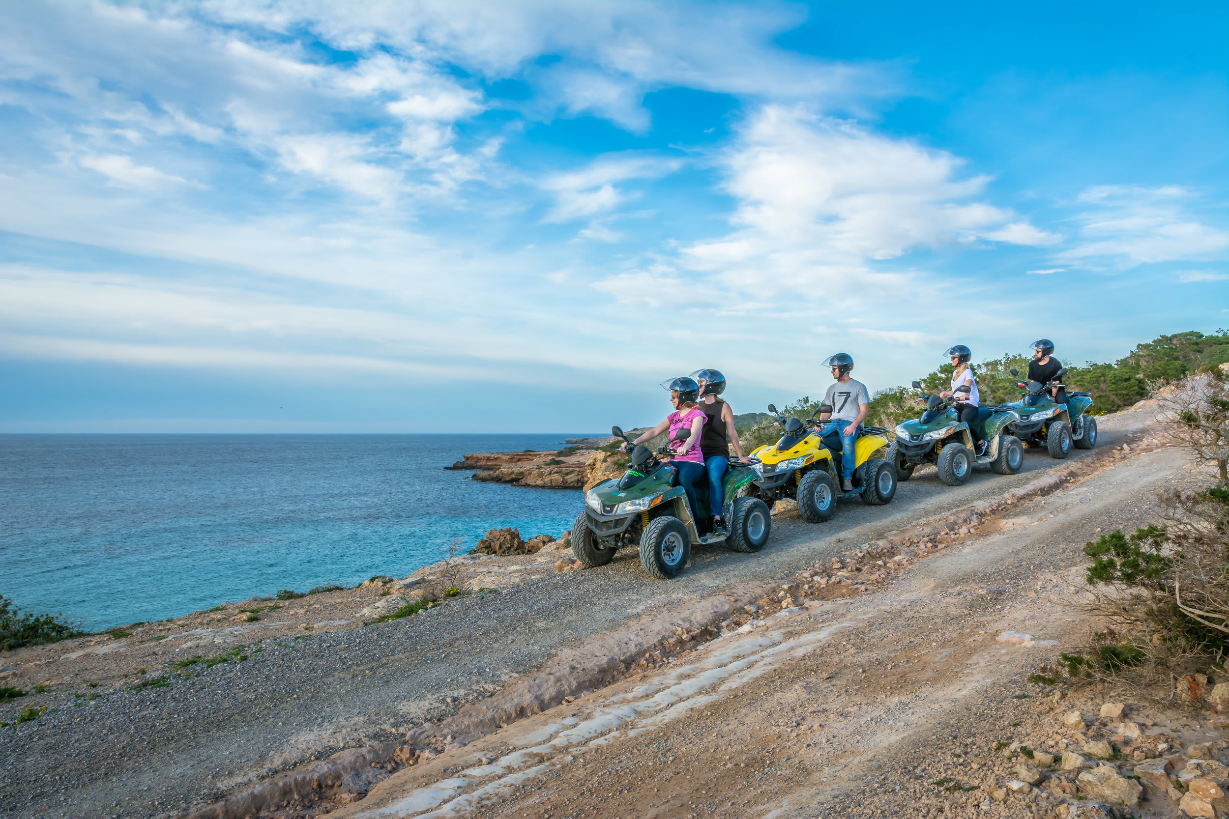 Quad à Ibiza