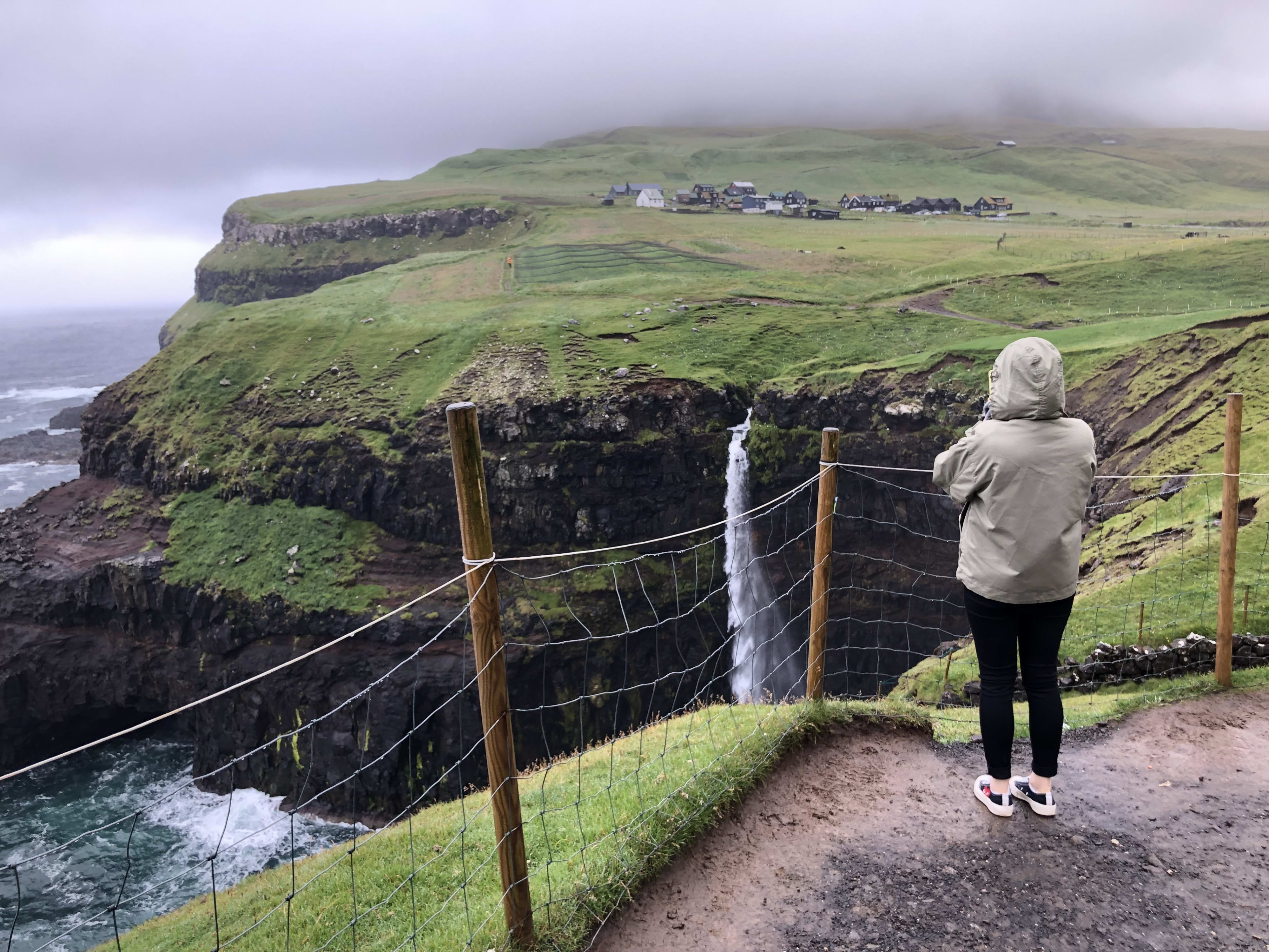 Walking in the Faroe Islands