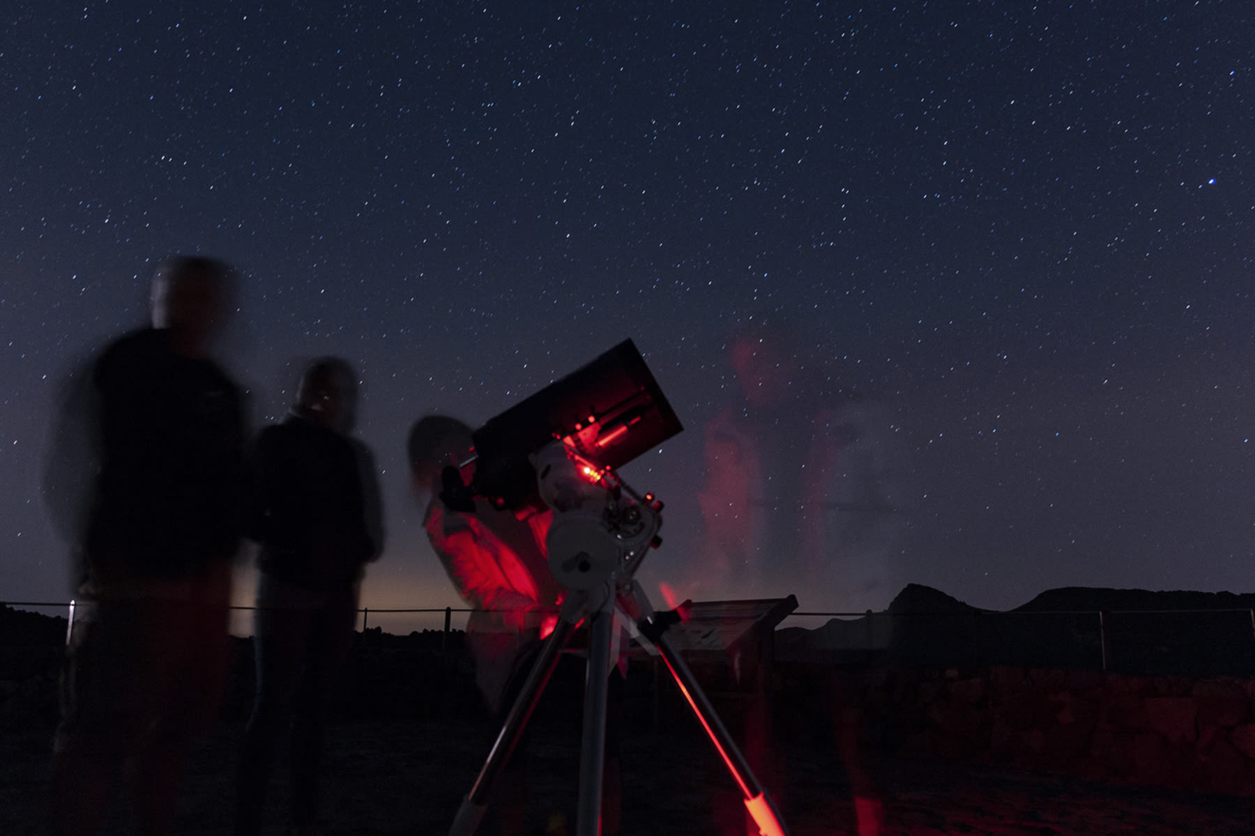 Observar las estrellas en Tenerife