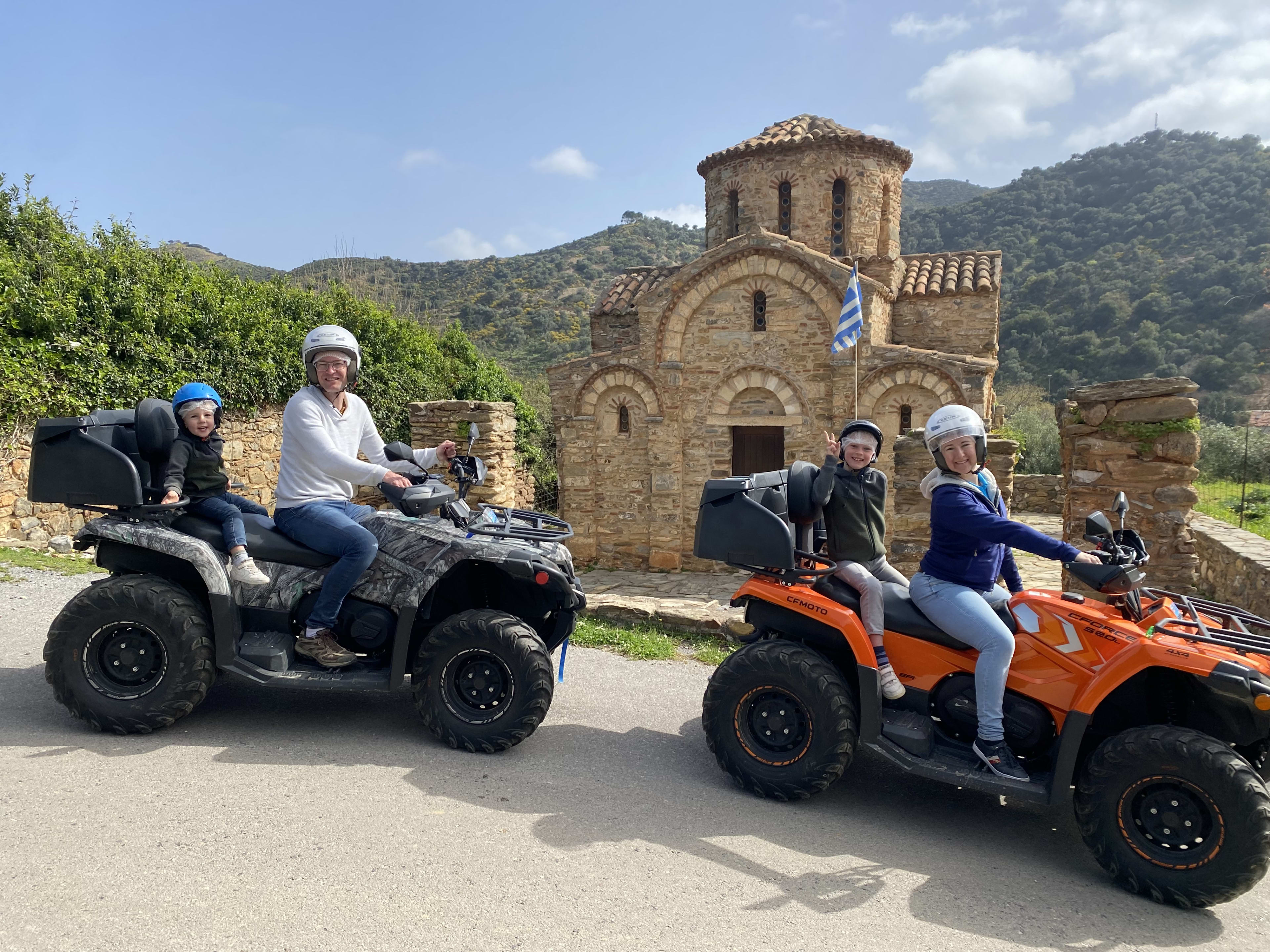 Excursion en quad à partir d'Agia Pelagia près d'Héraklion