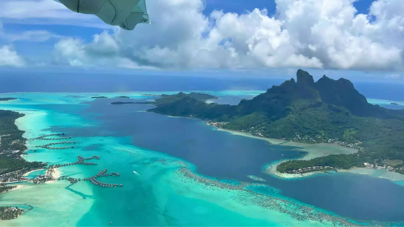 French Polynesia landscape