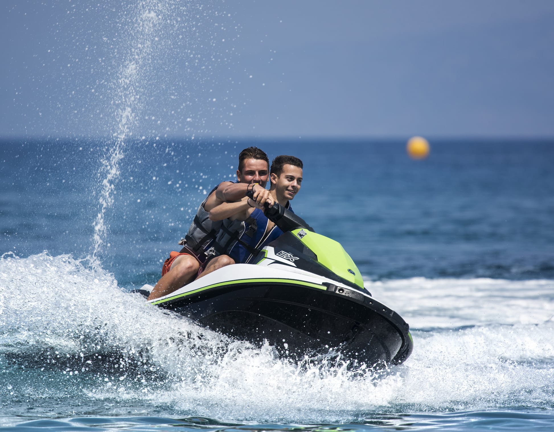 Jetskifahren auf Rhodos