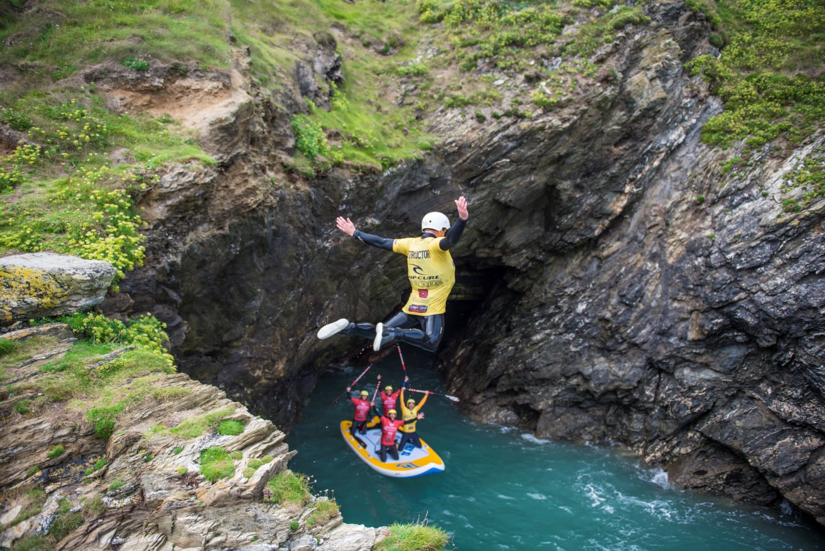 Coasteering in Newquay