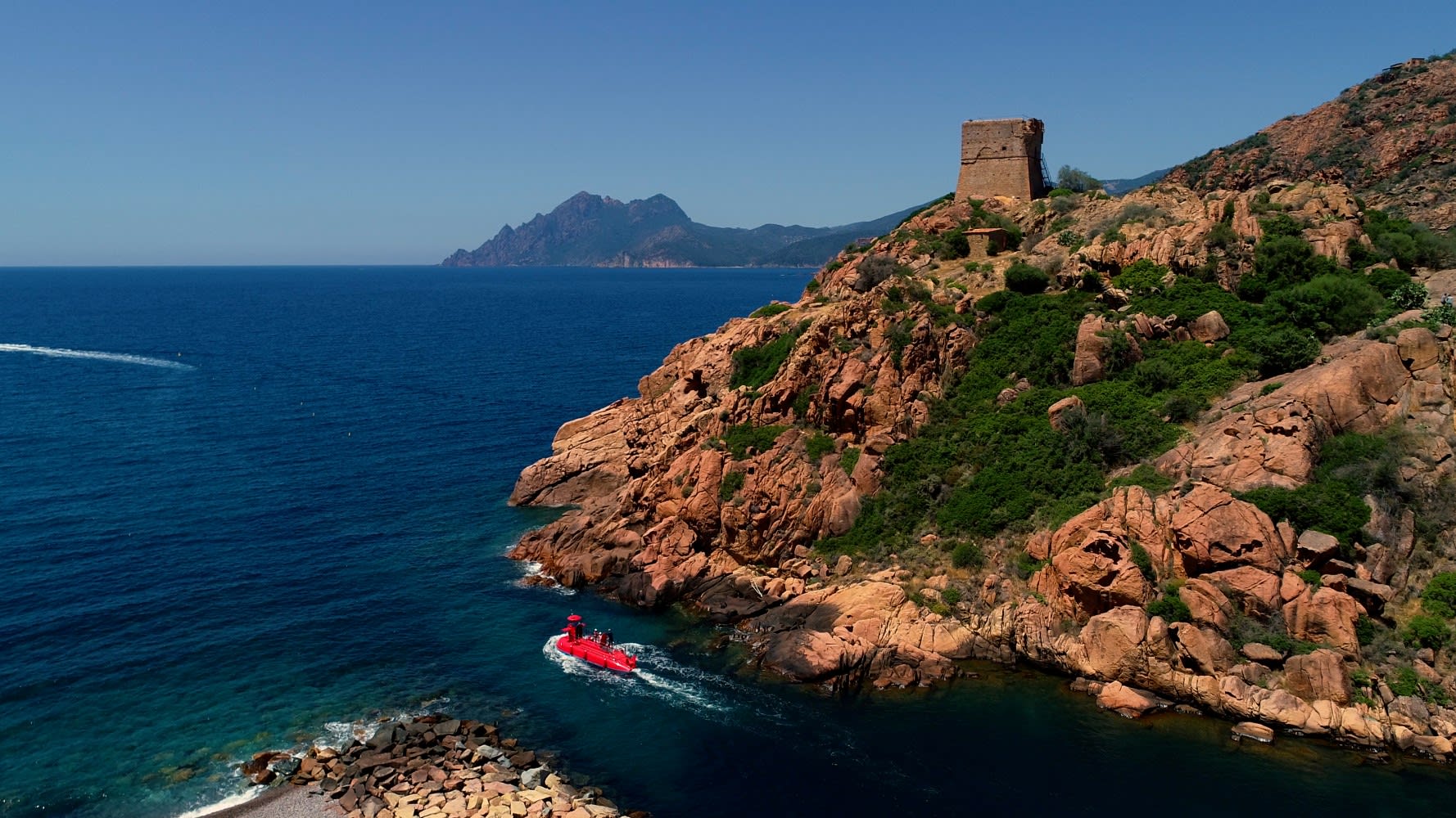 Excursion to the Bay of Porto by semi-submarine
