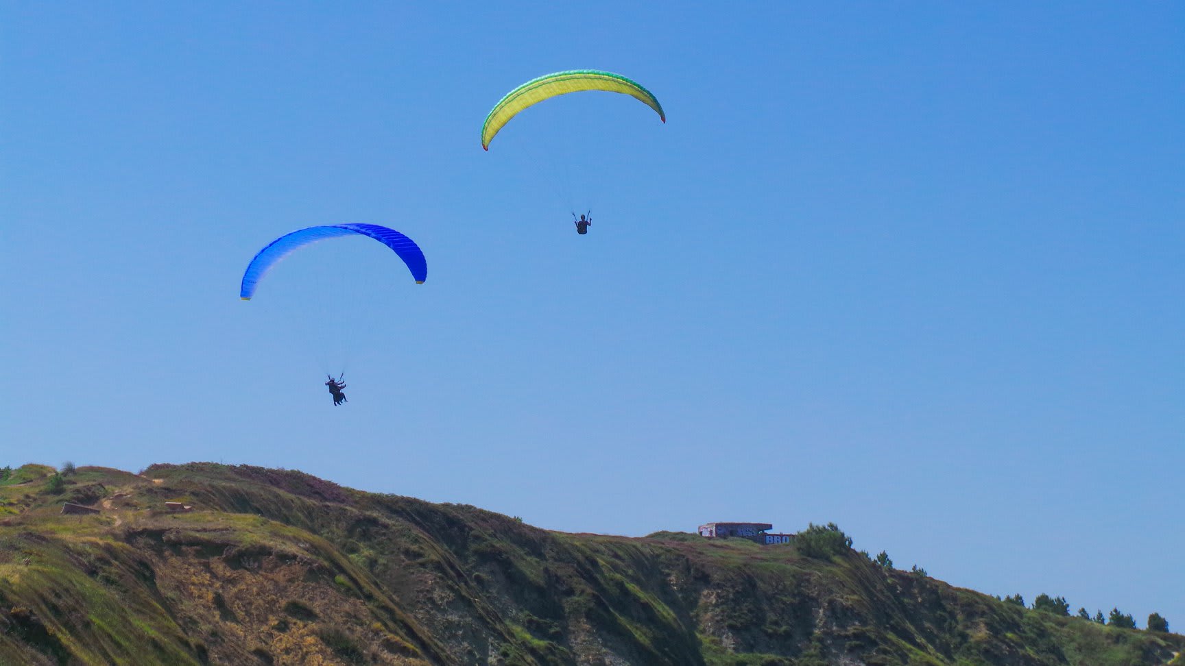 Tandem paragliding in Santa Pola