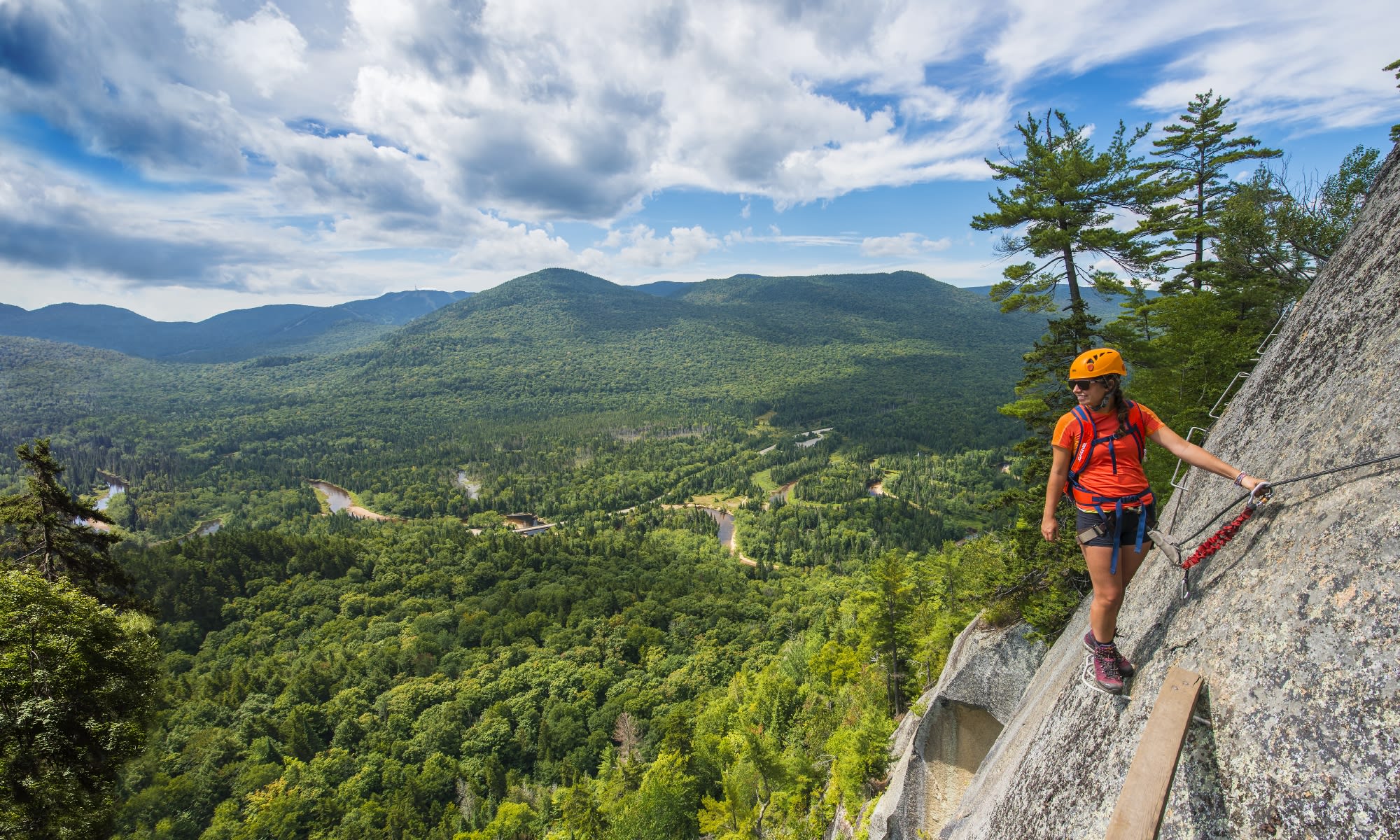 Via ferrata du Diable im Mont-Tremblant-Nationalpark