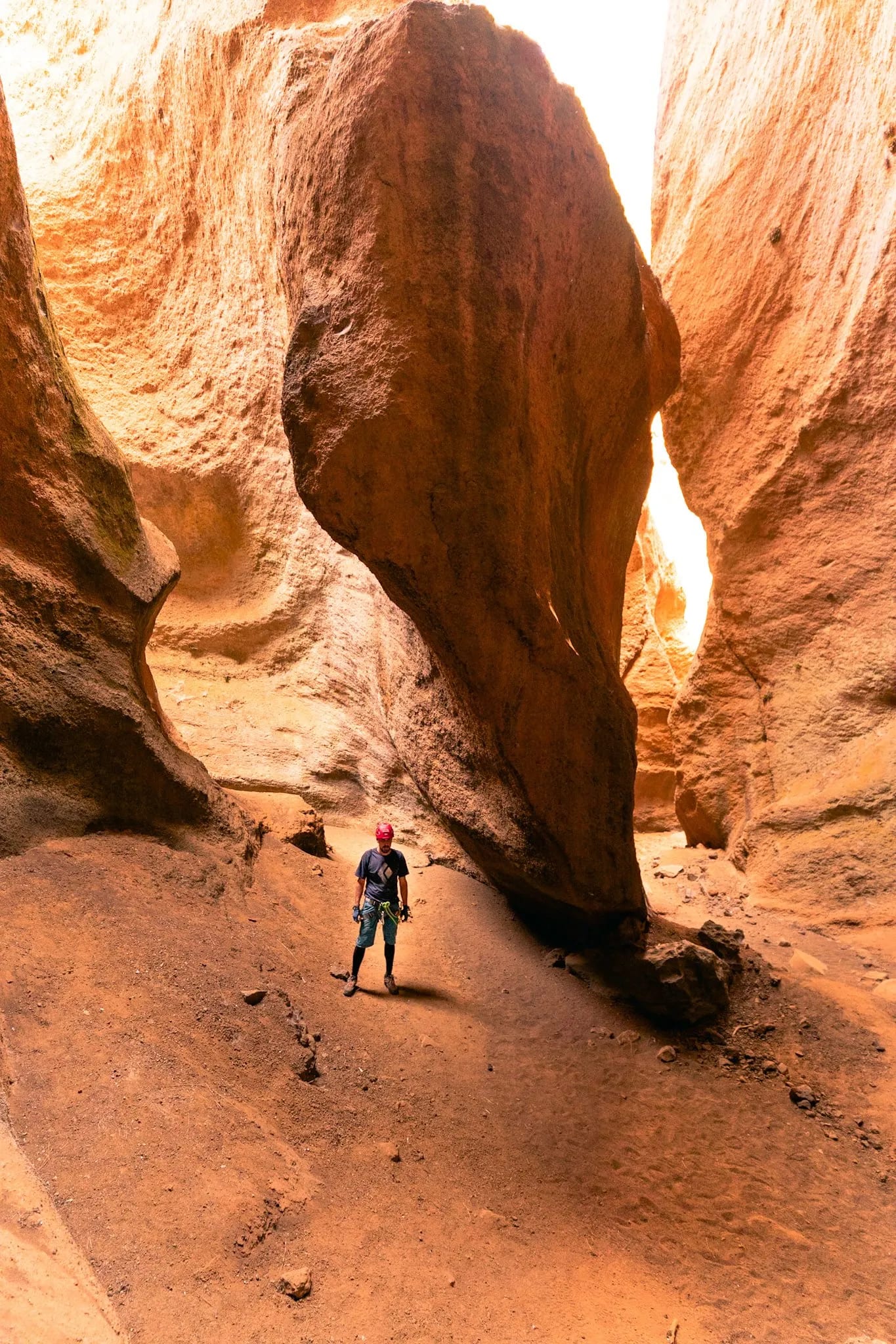 Dry Canyoning los Arcos in Chimoche, Tenerife