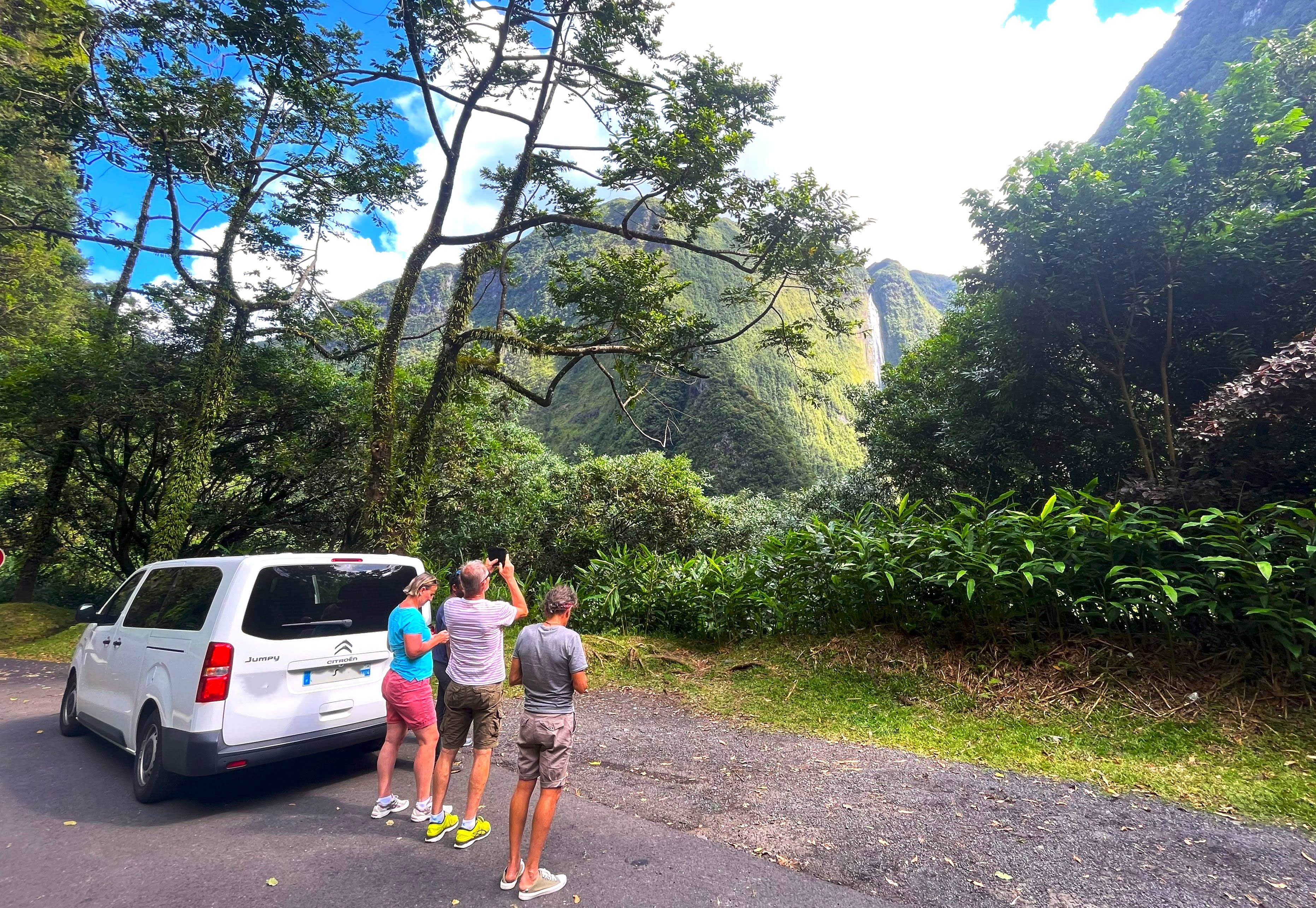 guided sightseeing tour of Réunion