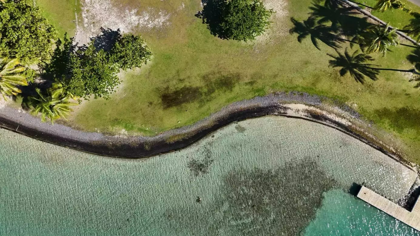 French Polynesia landscape