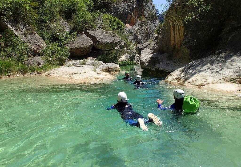 Canyoning dans la Sierra de Guara, Huesca