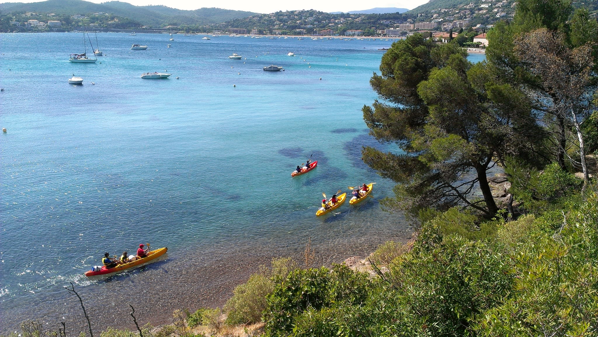 Kayaking on the Mediterranean from Cannes to the Lérins Islands