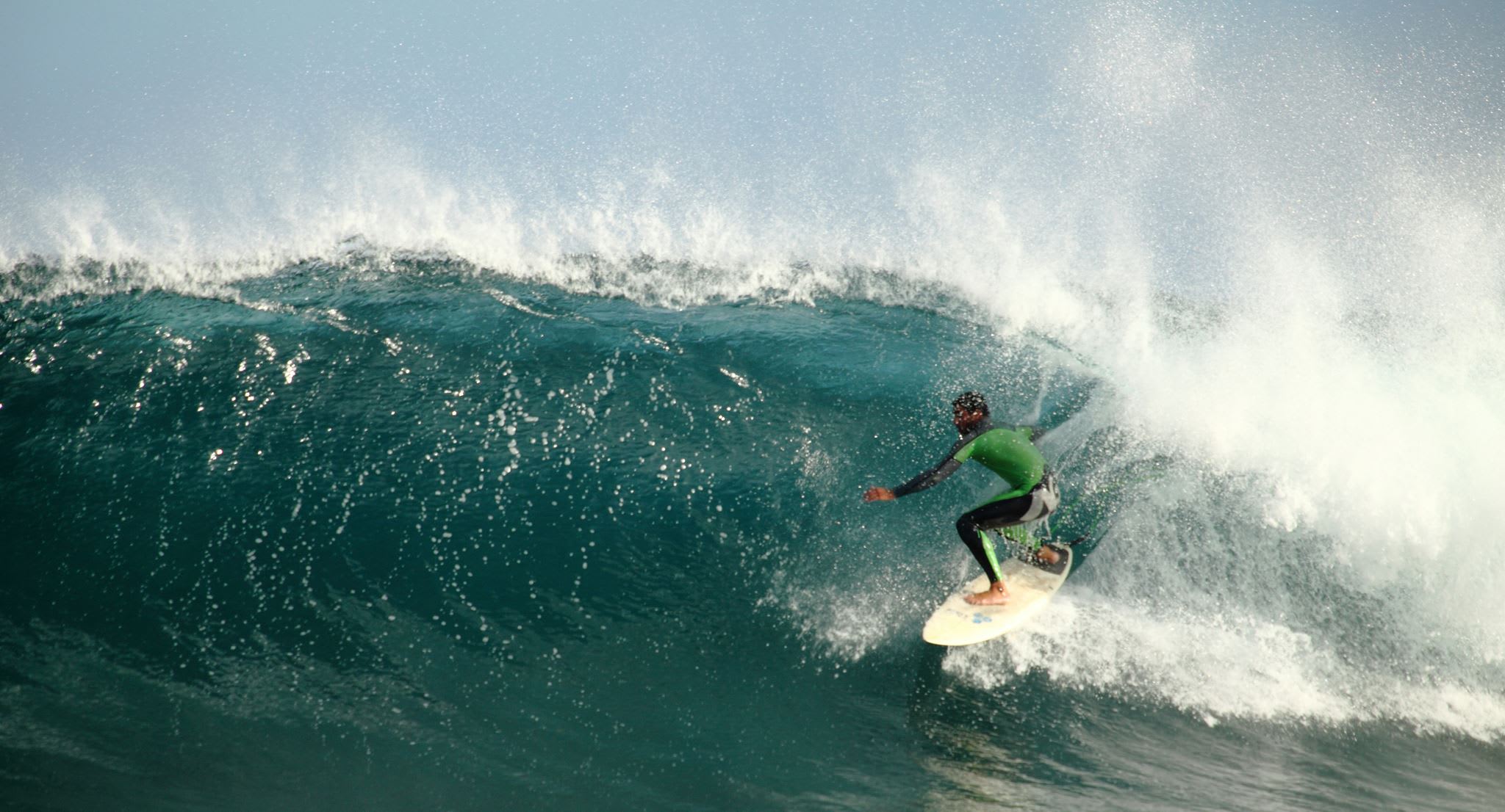 Surfing lessons for beginners at Caleta de Fuste